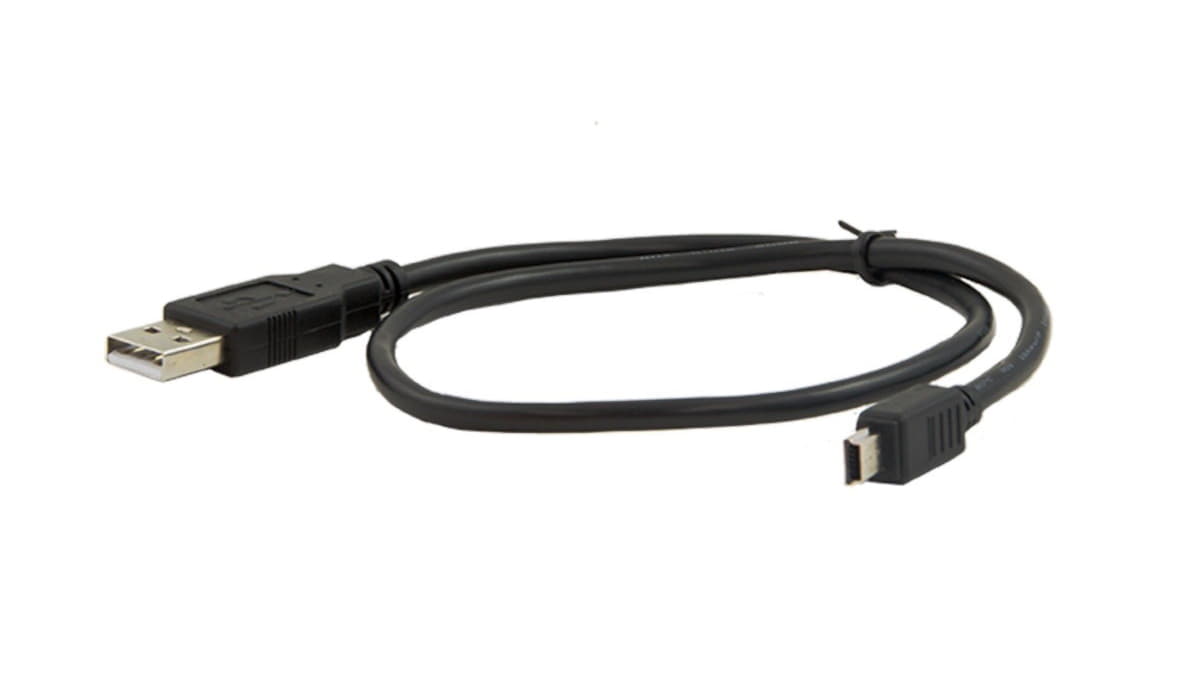 Cable, USB A To Mini B 500mm