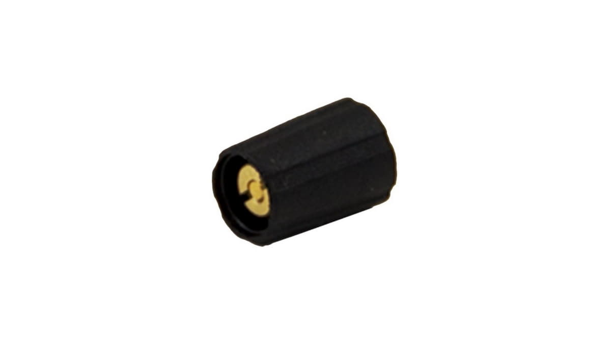 Knob, 10mm Black S100-125