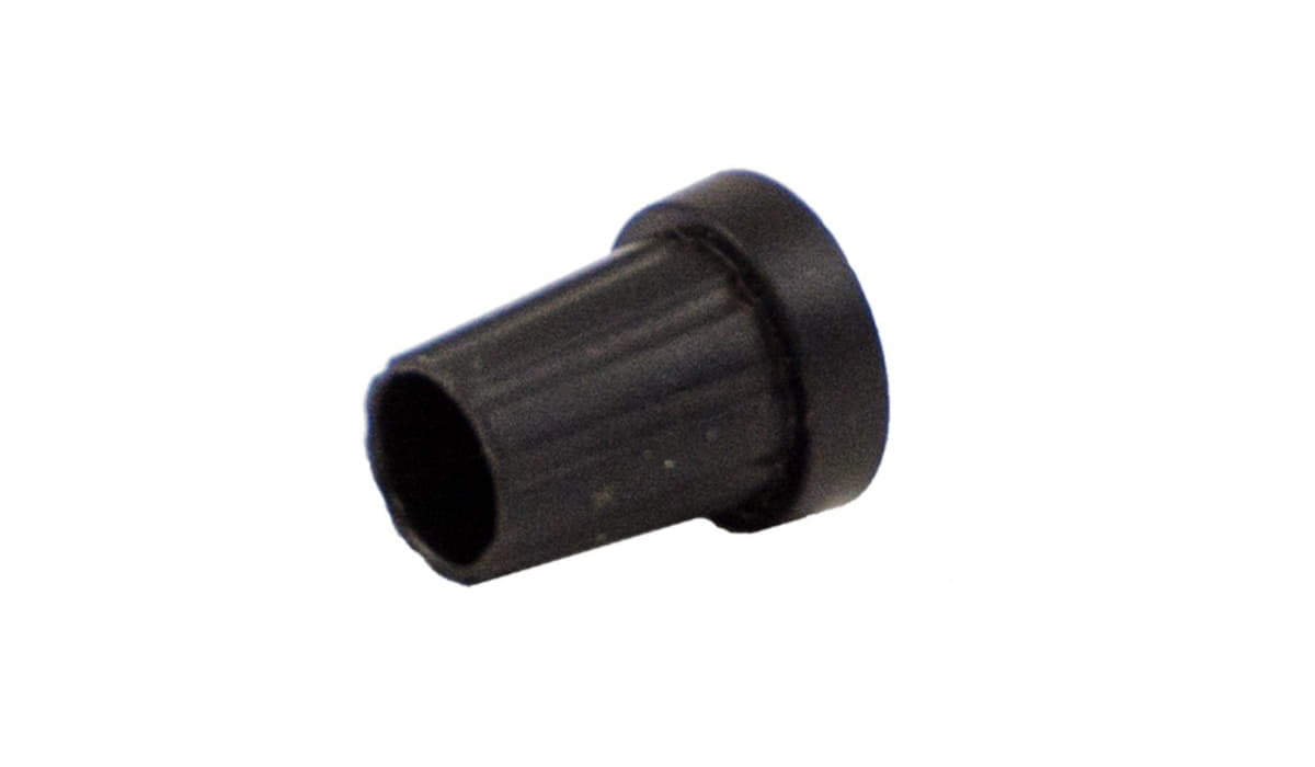 Knob, 15mm Blk 18mm High